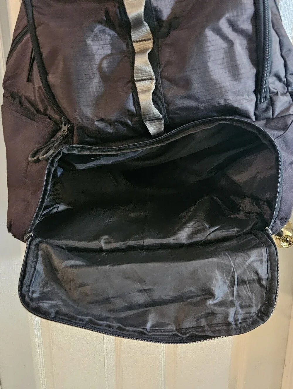 Athletico Lacrosse Bag Lacrosse Backpack Black & Gray Bag XXL